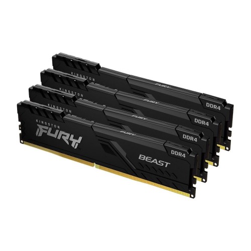 Pamięć DDR4 Kingston Fury Beast 32GB (4x8GB) 3600MHz CL17 1,35V czarna - 1390489