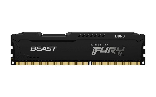 Pamięć DDR3 Kingston Fury Beast 4GB (1x4GB) 1866MHz CL10 1,5V czarna - 1390023