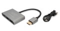 Hub/Koncentrator DIGITUS 3-portowy DisplayPort na 2xDisplayPort/1xHDMI 4K/60Hz MST 0,2m - 1526867