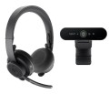 Zestaw słuchawki + kamera Logitech Pro personal collaboration kit - 969300