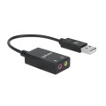 Karta dźwiękowa zewnętrzna Manhattan Streo 2.1 / USB-A 11cm - 1467986