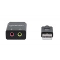 Karta dźwiękowa zewnętrzna Manhattan Streo 2.1 / USB-A 11cm - 1467987