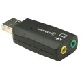 Karta dźwiękowa zewnętrzna Manhattan 3D Virtual 5.1 / USB 2.0 - 1467980