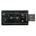 Karta dźwiękowa zewnętrzna Manhattan 3D 7.1 Audio / HiSpeed USB 2.0 - 1467973