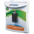 Karta dźwiękowa zewnętrzna Manhattan 3D 7.1 Audio / HiSpeed USB 2.0 - 1467975