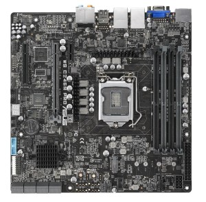 ASUS WS C246M PRO , 1 x Socket LGA1151, Intel C246 Chipset,4x DDR4 2666  UDIMM non-ECC/ECC, 3x PCIe 3.0, 8x SATA, Intel Rapid Storage Technology, 1x Intel® I210AT, 1x i219-LM, 2x USB 2.0, 1x USB 3.0,