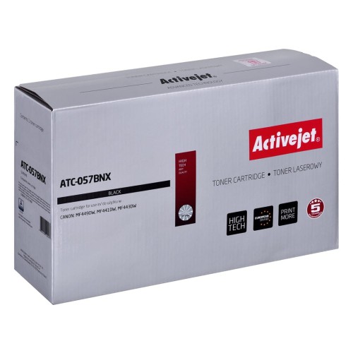 Toner Activejet ATC-057BNX (zamiennik  Canon CRG-057HBK; Supreme; 10000 stron; czarny) Z CHIP - 1129841