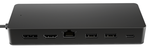 HP USB-C Universal Multiport 50H98AA,2xUSB-A,USB-C,USB-C passtrought,1xHDMI,1xDP,1xRJ45,czarny - 1485642