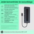 HP USB-C Universal Multiport 50H98AA,2xUSB-A,USB-C,USB-C passtrought,1xHDMI,1xDP,1xRJ45,czarny - 1471302
