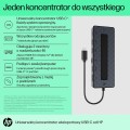 HP USB-C Universal Multiport 50H98AA,2xUSB-A,USB-C,USB-C passtrought,1xHDMI,1xDP,1xRJ45,czarny - 1497588