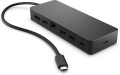 HP USB-C Universal Multiport 50H98AA,2xUSB-A,USB-C,USB-C passtrought,1xHDMI,1xDP,1xRJ45,czarny - 1489193