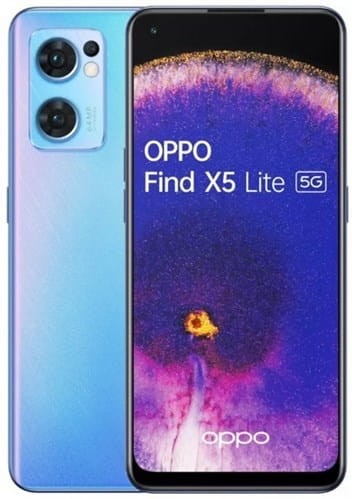 Smartfon Oppo Find X5 Lite 5G 8/256GB Niebieski - 1545684
