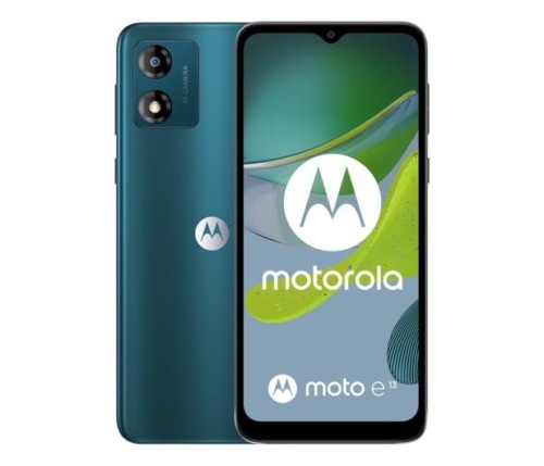 Smartfon Motorola Moto E13 2/64GB 6,5" IPS 1600x720 5000mAh Dual SIM 4G Aurora Green - 1336257