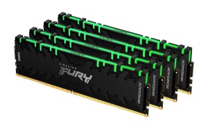 Pamięć DDR4 Kingston Fury Renegade RGB 128GB (4x32GB) 3000MHz CL16 1,35V czarna