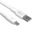 SOMOSTEL KABEL USB-A DO TYP-C FAST CHARGING 120W/6A SMS-BA02 WHITE 1M - 1435427