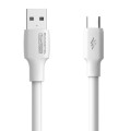 SOMOSTEL KABEL USB-A DO TYP-C FAST CHARGING 120W/6A SMS-BA02 WHITE 1M - 1435428