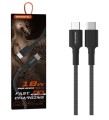 SOMOSTEL KABEL TYP-C DO TYP-C 18W POWER DELIVERY SMS-BW05 BLACK - 1435392
