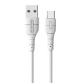 SOMOSTEL KABEL DO TELEFONU TYP-C 3.1A 1M FAST CHARGING 3.1A SMS-BP14 WHITE - 1435403