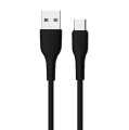 SOMOSTEL KABEL DO TELEFONU TYP-C 1M FAST CHARGING 3.1A SMS-BP14 BLACK - 1435407