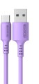 SOMOSTEL KABEL 3100MAH QUICK CHARGER 1.2M SMS-BP06 MACARON TYP-C PURPLE - 1435420