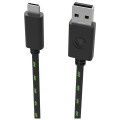 Snakebyte Kabel USB 2.0 A na USB-C Trzymetrowy Czarno zielony - 1517986