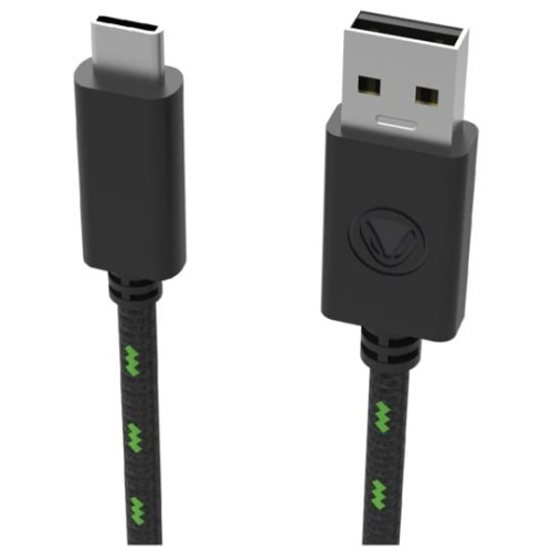 Snakebyte Kabel USB 2.0 A na USB-C Pięciometrowy Czarno zielony - 1517983