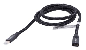 Przedłużacz USB-C Orico CY32-10-BK-BP 3.2 20Gbps, 4K, 100W, 1m