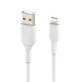BELKIN KABEL PVC USB-A - LIGHTNING 1M, BIAŁY - 1470880