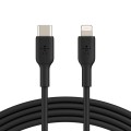 BELKIN KABEL LIGHTNING TO USB-C, PVC, 1M, CZARNY - 1595950