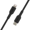 BELKIN KABEL LIGHTNING TO USB-C, PVC, 1M, CZARNY - 1595952