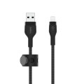 BELKIN CABLE USB TO LTG BRAIDED SILICONE 1M CZARNY - 1470869