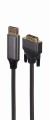 GEMBIRD KABEL DISPLAYPORT (M) ->DVI (M) 24+1PIN 4K, 1.8M - 1495749