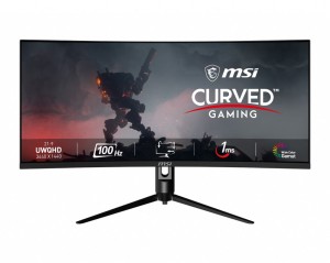 MSI MAG342CQPV 34inch UWQHD 21:9 Curve 1500R VA 250cd/m2 1ms 100Hz 2xHDMI DP Pivot