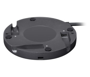 Logitech Rally Mic Pod Hub Black