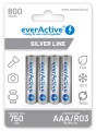 Akumulatorki AAA/R03 everActive Silver Line 800 mAh 4 sztuki - 1618260