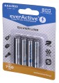 Akumulatorki AAA/R03 everActive Silver Line 800 mAh 4 sztuki - 1013659