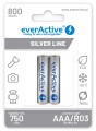Akumulatorki AAA/R03 everActive Silver Line 800 mAh 2 sztuki - 1618266