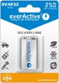 Akumulatorek 6F22/9V everActive Silver Line 250 mAh 1 sztuka - 1196670