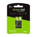 GREEN CELL AKUMULATORKI PALUSZKI 2X AA R6 2000MAH - 1622518