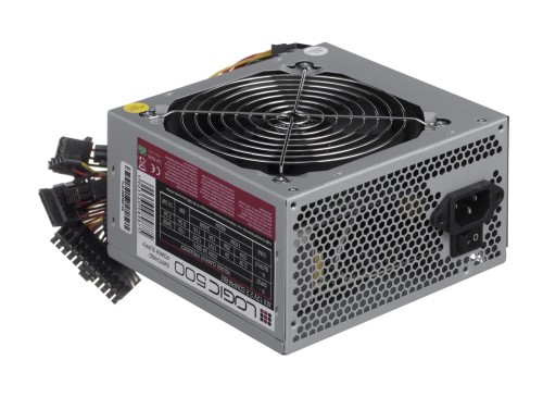 Zasilacz LOGIC 500W ATX 120mm brak k. zas. - 1623942