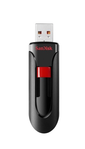 Pendrive SanDisk CRUZER GLIDE SDCZ60-128G-B35 (128GB; USB 2.0; kolor czarny) - 1331329