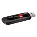 Pendrive SanDisk CRUZER GLIDE SDCZ60-128G-B35 (128GB; USB 2.0; kolor czarny) - 1331334