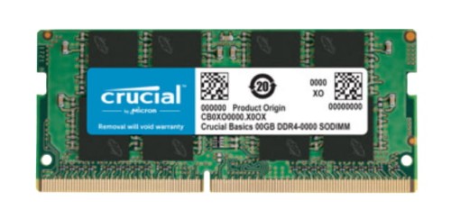 Crucial 4GB DDR4 2666 SO-DIMM 1.2V - 953457