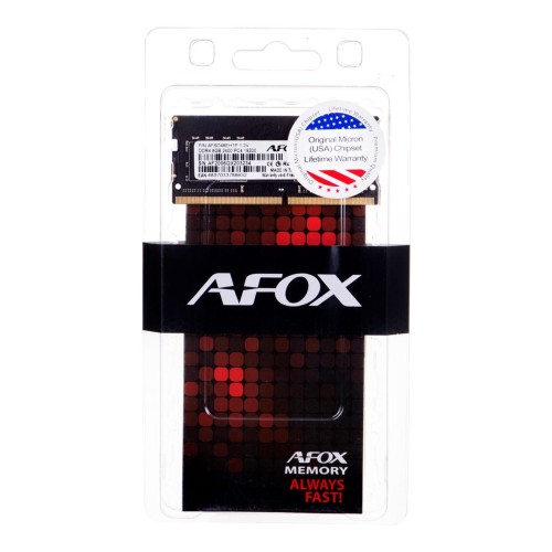 AFOX SO-DIMM DDR4 8G 2400MHZ MICRON CHIP AFSD48EH1P - 1534337