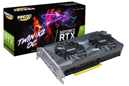 Karta graf. INNO3D RTX 3060 Ti Twin X2 OC LHR 8GB - 1427320
