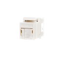 Moduł keystone Jack RJ45 UTP kat. 5e z zaciskiem, biały Netrack - 1039355
