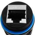Adapter / Łącznik Techly RJ45 F/UTP Cat.6 F/F zewnętrzny IP68 - 1452185
