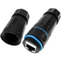 Adapter / Łącznik Techly RJ45 F/UTP Cat.6 F/F zewnętrzny IP68 - 1452186