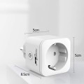 Gniazdko zdalnie sterowane GreenBlue GB720 F WiFi Android/iOS/Alexa/Google Home, zuż. energii, timer, max 3680W, typ F - 1039397