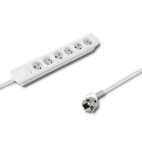 Listwa antyprzepięciowa QOLTEC Quick Switch 1.4M  6-GNIAZD Biała - 685520